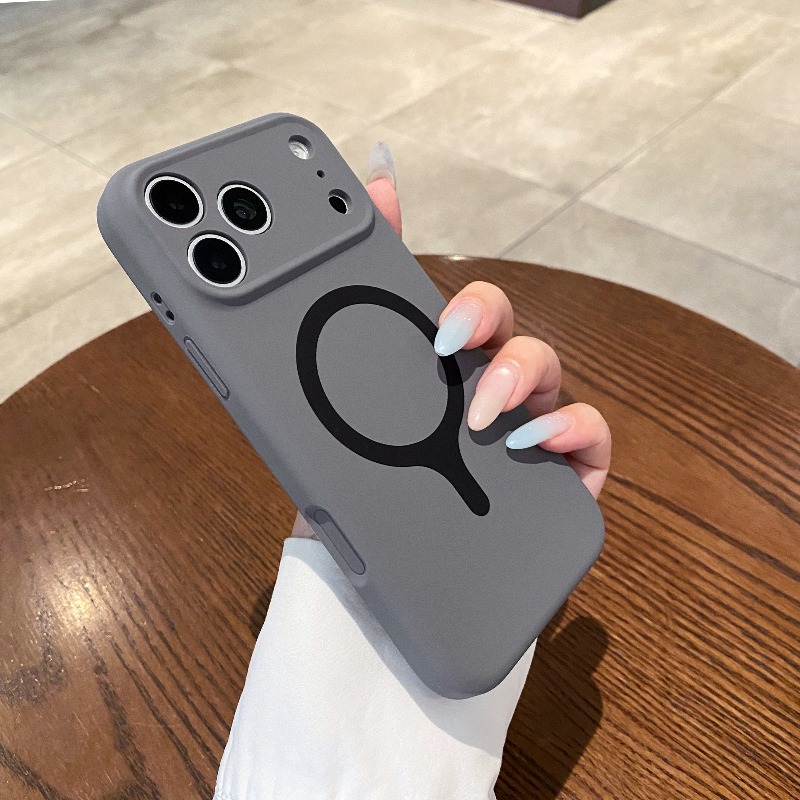 Luxe Gladde Vloeibare Silicone - Liquid Silicone Magnetic Phone Case recensie en prijs