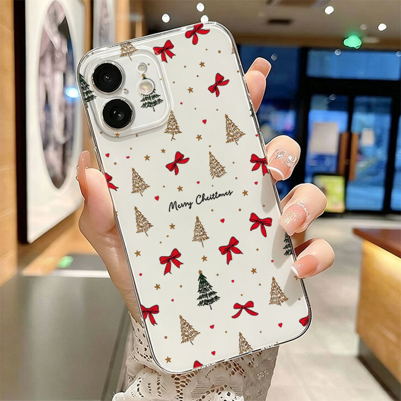 Rode strik, transparant, schok - Clear Shockproof Bumper Case recensie en prijs