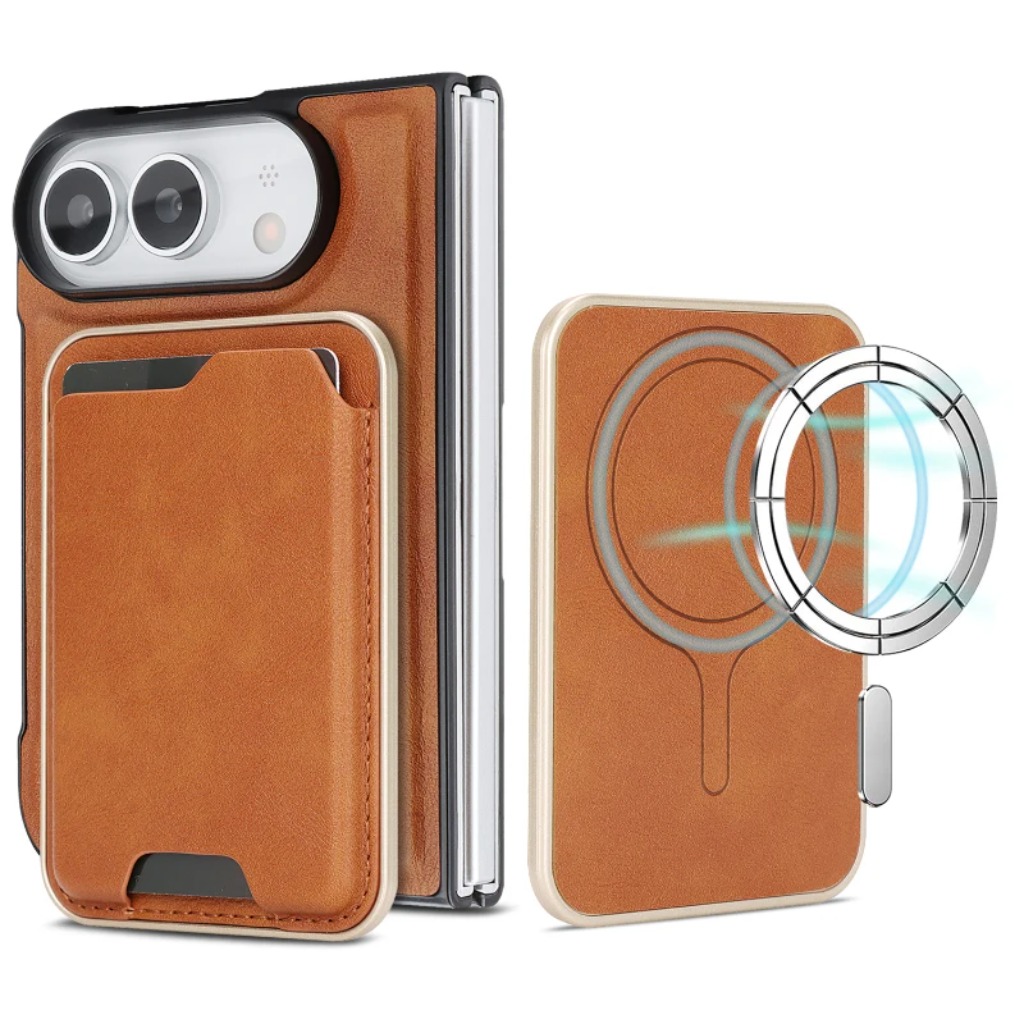 Afneembare leren portemonnee m - Leather Wallet Card Holder Phone Cover recensie en prijs