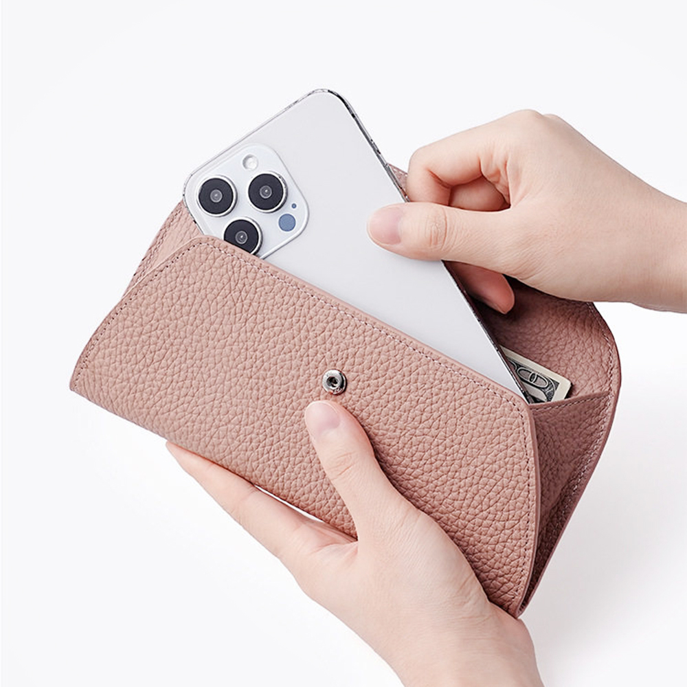 Gepersonaliseerde brieven Dame - Leather Wallet Card Holder Phone Cover recensie en prijs
