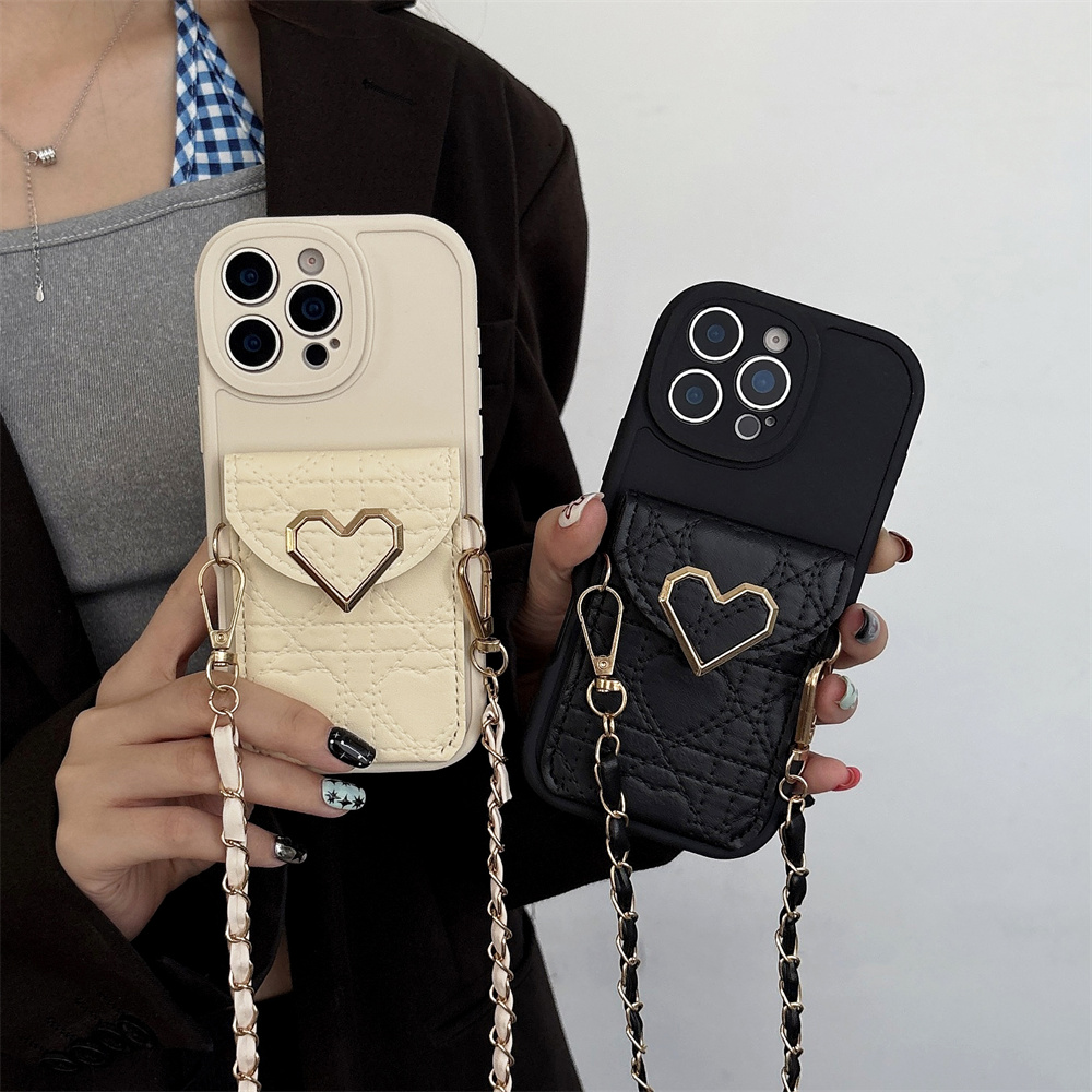 Crossbody portemonnee kaarthou - Leather Wallet Card Holder Phone Cover recensie en prijs