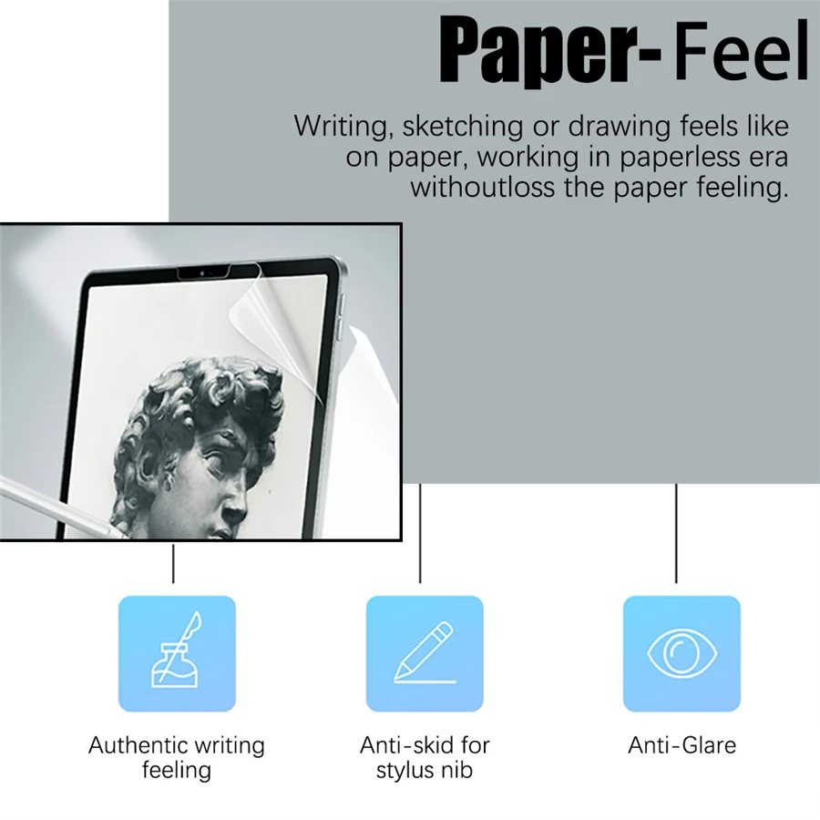 3 Stuks Papier Voel Zoals Scre - Matte Anti Glare Screen Protector recensie en prijs