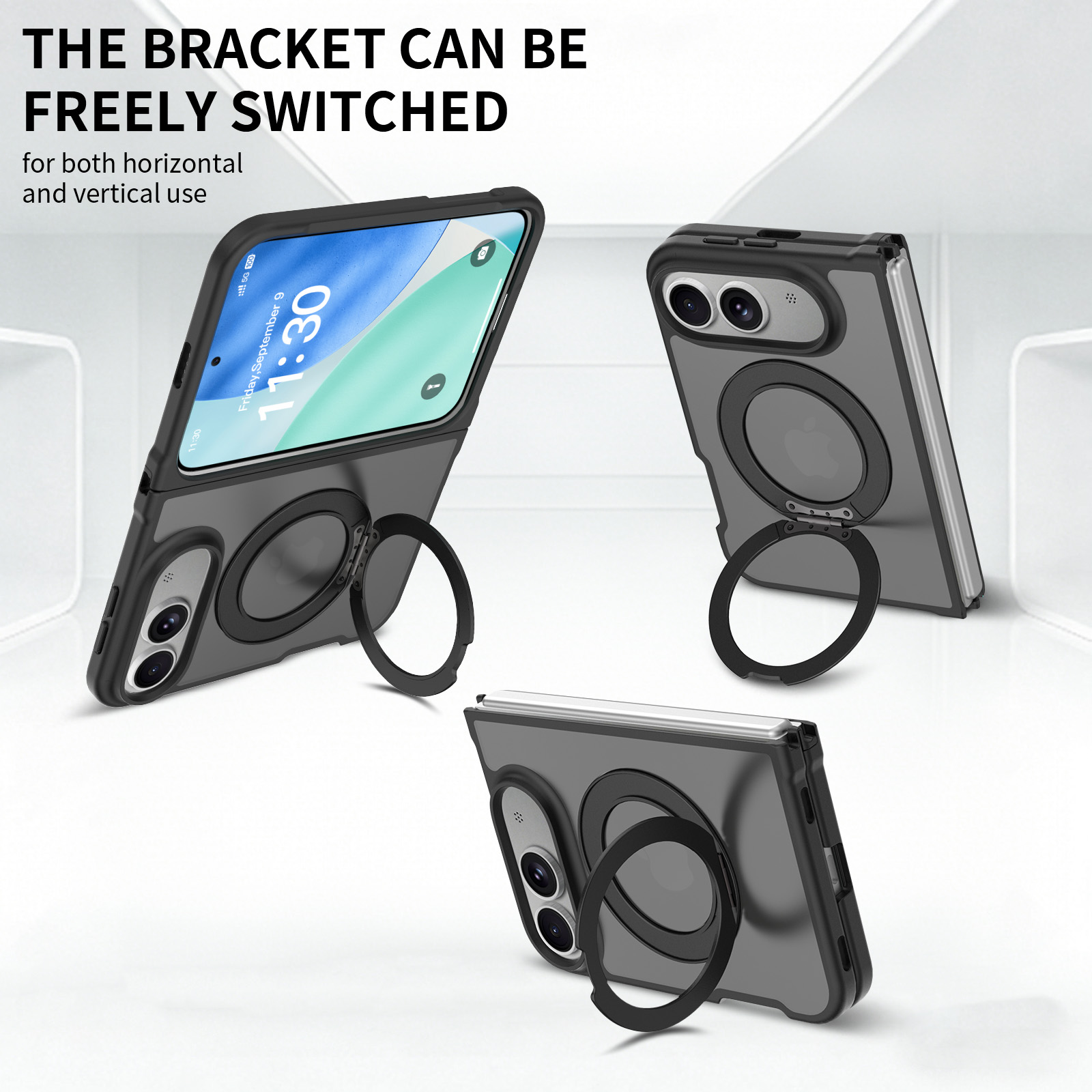 360 °   Magnetische houder, ma - Matte Hard Pc Back Case recensie en prijs
